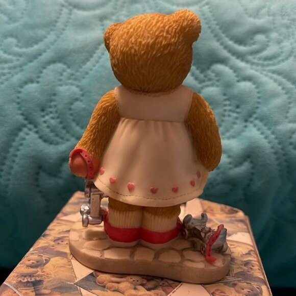 Enesco Cherished Teddies "Dawn" Roller Skating Girl Figurine 1999 Collectible Tr - Picture 7 of 10
